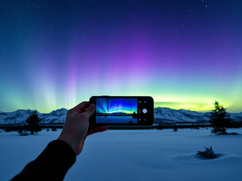 Jak zrobić zdjęcie zorzy polarnej telefonem? Praktyczne porady