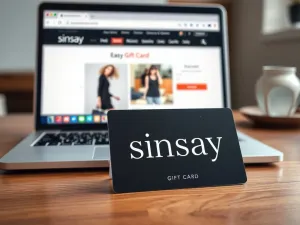 Karta podarunkowa Sinsay przez internet – jak ją kupić i używać?