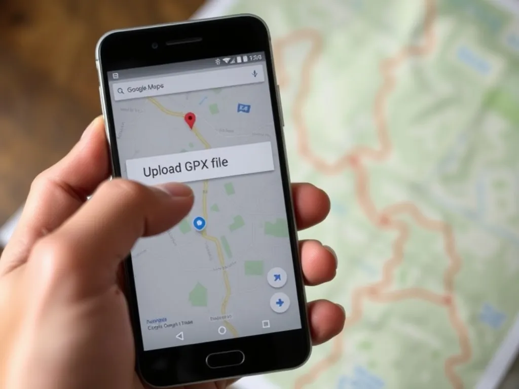 Jak wgrać plik GPX do Google Maps na telefonie? Przewodnik krok po kroku